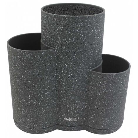 SUPPORTO TRIPLO PER COLTELLI E UTENSILI KINGHOFF KH-1568
