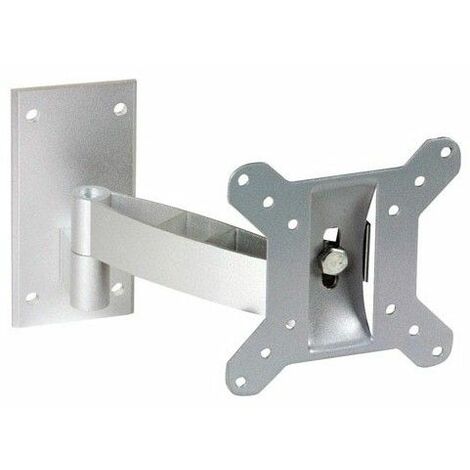 Supporto TV articolato in metallo da 12" a 22" - Argento
