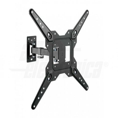 Supporto tv da parete orientabile da 23 a 55 pollici alpha elettronica su2355/42
