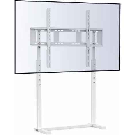 Supporto TV da Pavimento Bianco per 32-100 Pollici