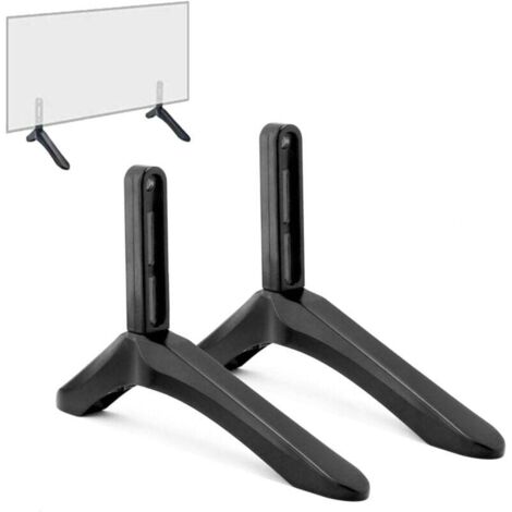 Supporto TV, Supporti TV per TV da 32-65 pollici, Supporto TV per TV LCD piatte e curve fino a 45 kg, Distanza fori di montaggio da 22 mm a 55 mm