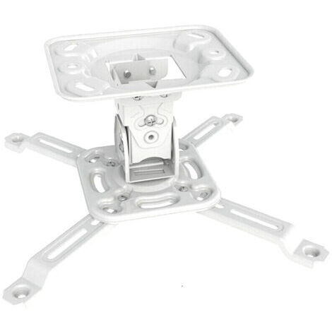 Supporto universale a soffitto per proiettore bianco
