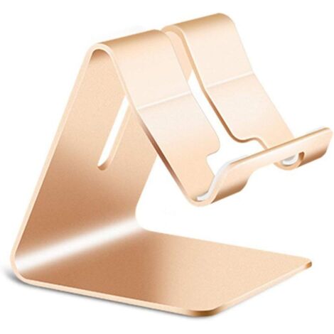 Supporto universale in alluminio per telefono cellulare, tablet, computer, staffa pigra