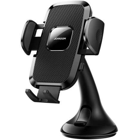 Supporto universale meccanico per telefono da auto per cruscotto e parabrezza, nero