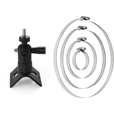 Supporto universale per Arlo Pro 4, 3, 2, EufyCam 2C/2C Pro/3/3C/E, telecamera di sicurezza Arlo Ultra 2 - Nero