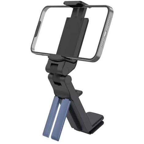 Supporto universale per cellulare girevole a 360° per viaggi, ufficio e cucina (da 4,7 a 7 pollici), leggero e robusto