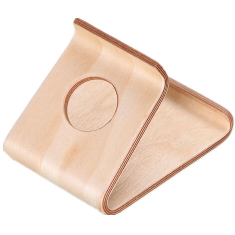 Supporto universale per telefono cellulare in legno di bambù per scrivania, supporto per telefono cellulare in legno, supporto per tablet