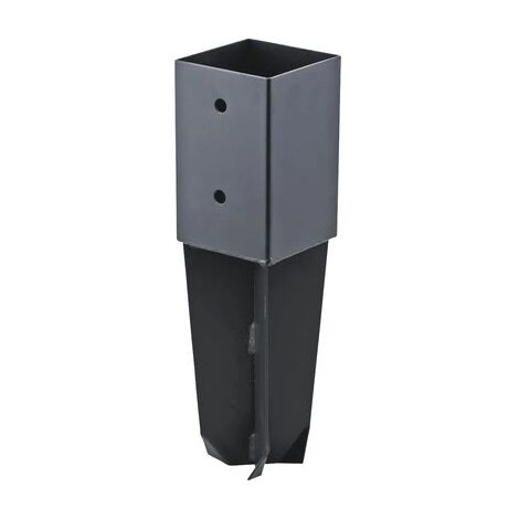 supporto verticale per ancoraggi a terra antracite, 91x91 mm - suki