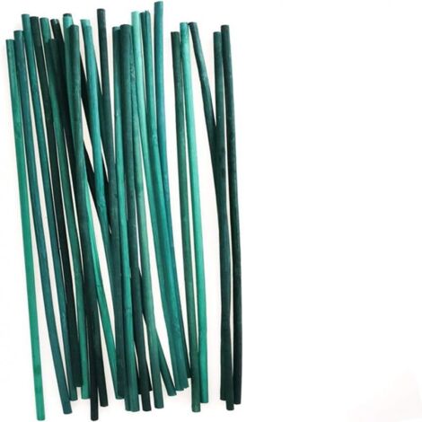 Supports à fleurs robustes, tuteurs de jardin pour panneaux en bois, supports en bambou renforcé pour la culture de légumes et de fleurs, lisses