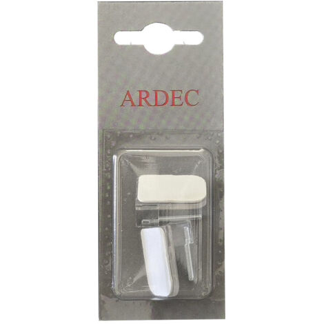 Supports Adhésifs Plastique Transparent Blister De 2 - Ardec