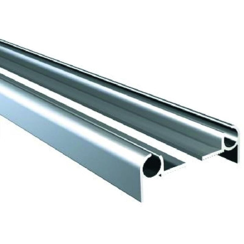 Profil alu pour fixation de joint de porte battante à visser 450160 Ellen