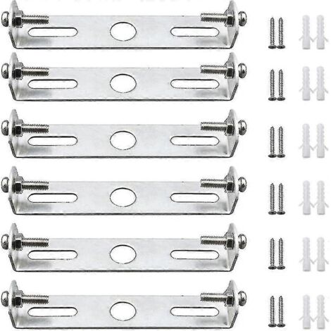 Supports de fixation pour plafonnier, plaques de support pour luminaire de plafond 95 mm avec vis, accessoires d'éclairage pour plafond