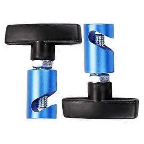 Supports de levage pour hayon et coffre, fixations de montant de capot jusqu'à 10 mm (3/8 po) de diamètre (paquet de 2)