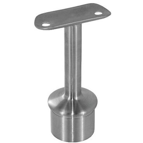 Supports de main-courante Ø 42.4 mm pour poteau rond en inox - à coller sur poteau - orientables - inox 316 - boîte de 2 - DESIGN PRODUCTION
