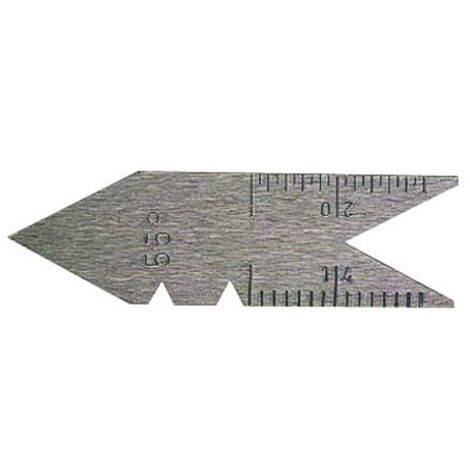 Supports de mesure et filetages combinés, 55º Luna 25751009