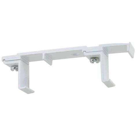 Supports de plafond Duralac - simple - en aluminium - finition blanc - SOCIETE BOULET