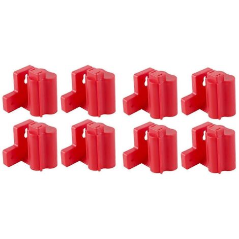 Supports de rangement pour batterie d'outils 4 pièces pour Milwaukee M12 12V--