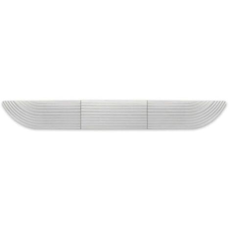 Supports de rechange pour tapis de rampe d'escalier, seuil de 1,5 à 1,9 cm, gris