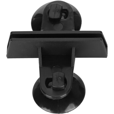 Supports de Séparation pour Aquarium avec 50 Ventouses Noires - Diviseurs de Parois en Verre Amovibles-AUTRES
