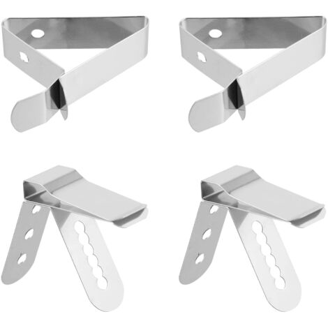 Supports de Sonde de Thermomètre, Lot de 8 Clips pour Barbecue, Viande et Cuisson au Four
