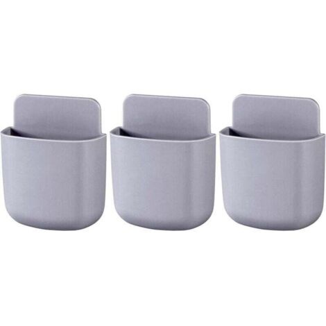 Supports de télécommande, organisateur mural, support mural pour téléphone, rangement de télécommande, sans trou
