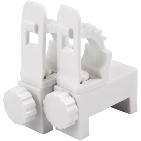 supports de tringle à rideaux réglables avec pince de serrage, support pour serviettes, porte-serviettes suspendu H