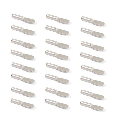 Supports d’Étagère en Acier à Palette Longueur 20 mm – Kit de 100 Pièces