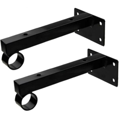 Supports d'étagères, étagères flottantes carrées industrielles, 150 mm - AquaForge