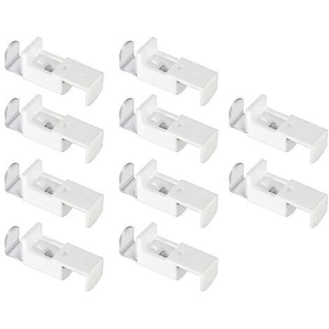 Supports en L de réparation pour stores enrouleurs de 20 mm, accessoires pour fenêtres et portes.
