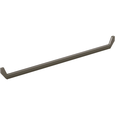 Supports latéraux pour barre de penderie - Pour : Tablette aluminium - Version : Oblique - SALICE