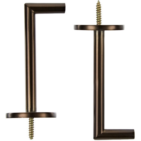 Supports muraux métal Ateliers 28 - Bronze foncé