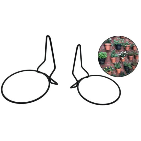 supports pour plantes pot de fleurs en fil de fer