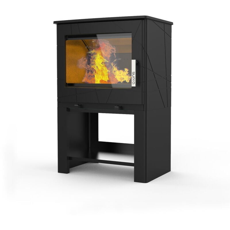 Supra - Poêle à bois adam bucher 7,3KW en fonte - étanche - eco design