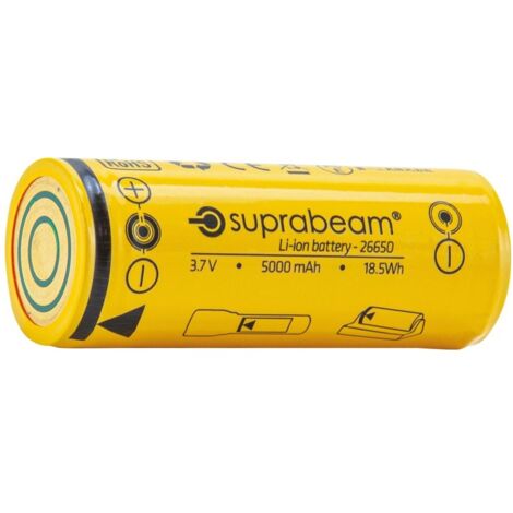 SUPRABEAM Ersatzakku passend zu Q7xr& Q7xrs