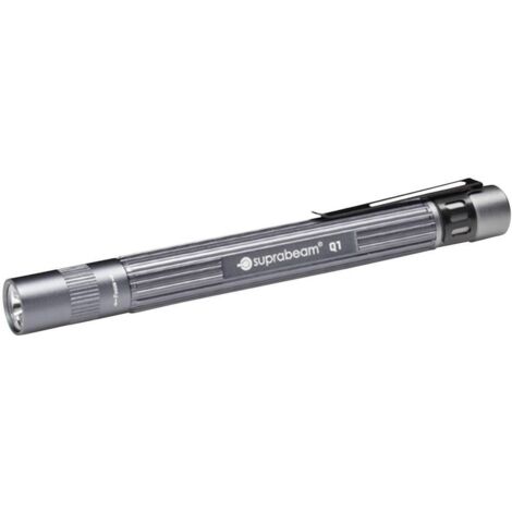 Suprabeam Q1 SUPRABEAM Q1 Lampada a forma di penna Penlight a batteria LED (monocolore) 14.2 cm Grigio