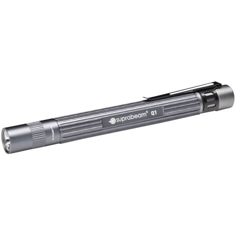 Suprabeam Q1 SUPRABEAM Q1 Penlight batteriebetrieben LED 14.2 cm Grau