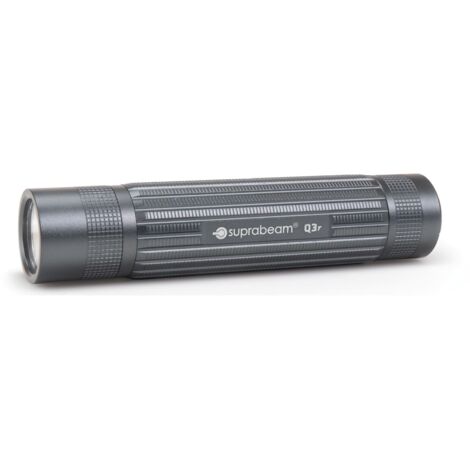 Suprabeam Taschenlampe 1100 Lumen Q3r bis zu 300h Brenndauer - starke Taschenlampe mit einer Reichweite von bis zu 200 Meter, IP68
