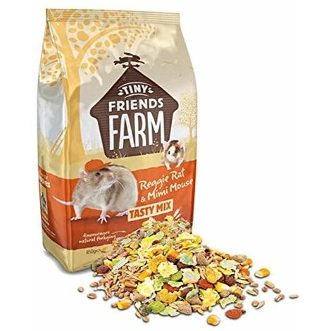 Supreme Tiny Friends Farm Reggie Rat & Mimi Mouse Tasty Mix - 850g - 571028