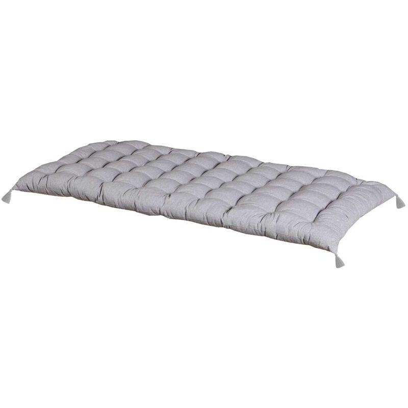 Sur-matelas coloris gris perle chambray 12060cm