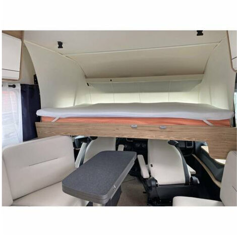 Sur-matelas gel à mémoire de forme 150 x 200 cm lit central - INCASA