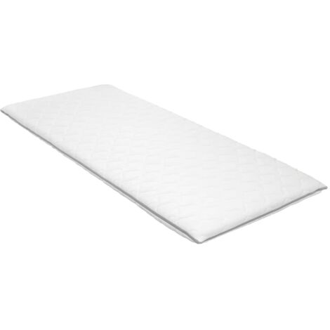 Sur-matelas,Protège-matelas,Couvre-matelas 90 x 200 cm Mousse à mémoire de forme Visco 6 cm CFW66992