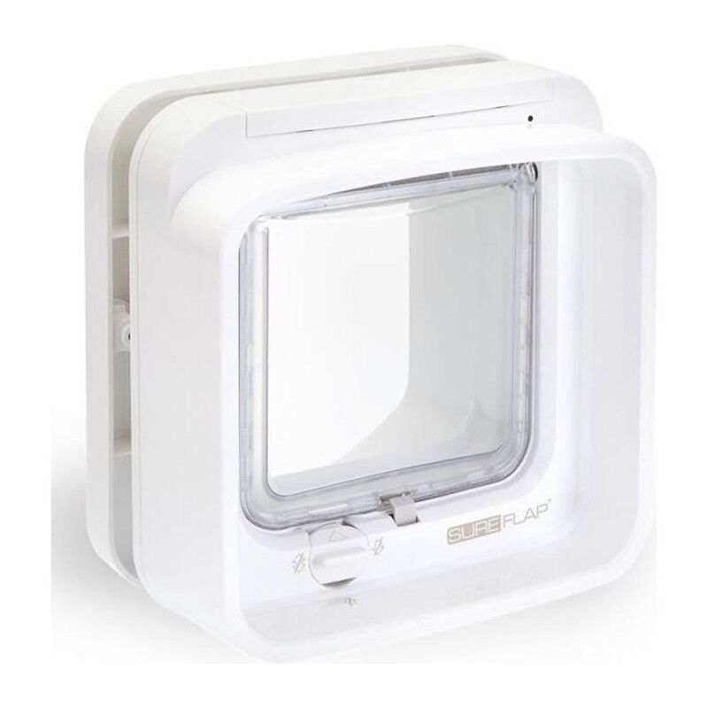 DualScan Chatiere a puce electronique blanc - Sureflap