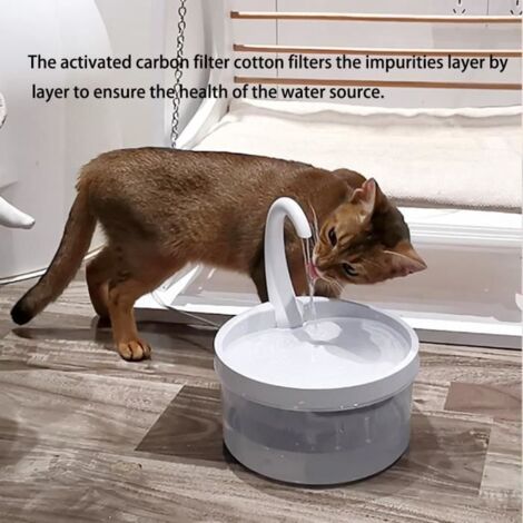 SURENHAP - Distributeur d\'eau automatique pour chiens et chats NOUVEAU PRODUIT