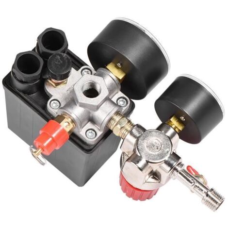 SURENHAP Soupape de compresseur d\'air Petit Régulateur de Soupape de Commande de Pressostat de quincaillerie accessoire