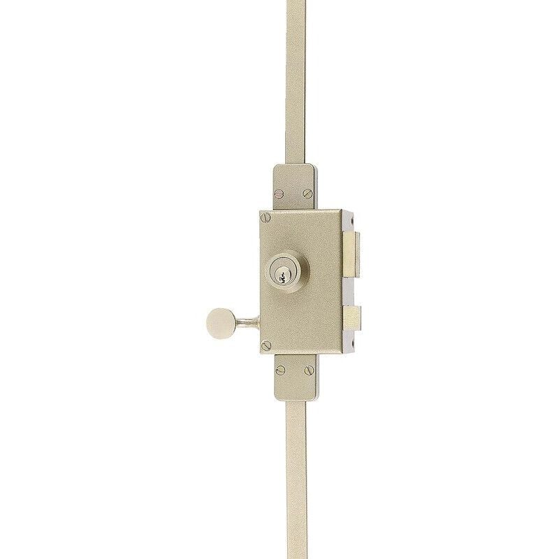 Serrure en applique verticale 3 points à cylindre rond - vega main droite JPM