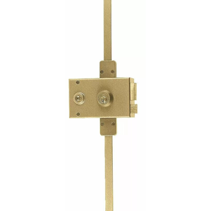 Serrure en applique horizontale 3 points à cylindre rond - vega main droite JPM