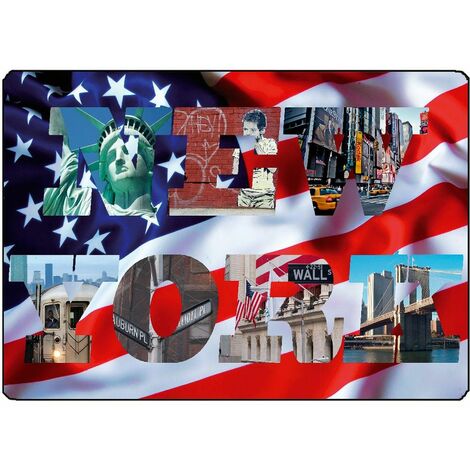 Surface de découpe en verre Manhattan 28.5 x 20 cm