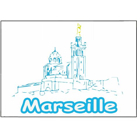 Surface de découpe en verre Marseille 28.5 x 20 cm