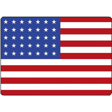 Surface de découpe Etats-unis en verre 28.5 x 20 cm