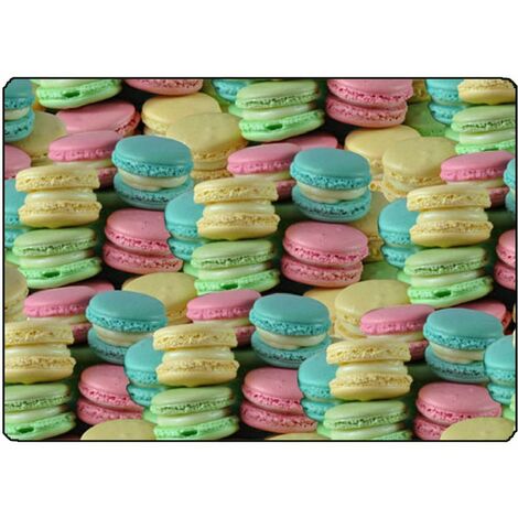 Surface de découpe Macarons en verre 28.5 x 20 cm